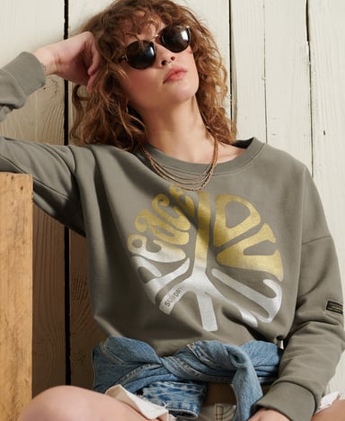 Superdry Military Narrative Sweatshirt