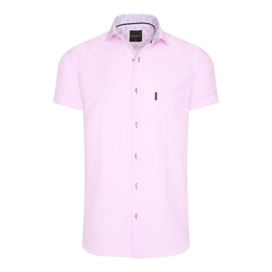 Cappuccino Italia Overhemden Short Sleeve Blouse Roze Pink