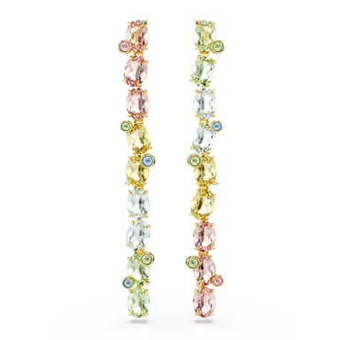 Swarovski 'Gema' Dames Goud Vergulde Metalen Oorbellen - Goud 5705809