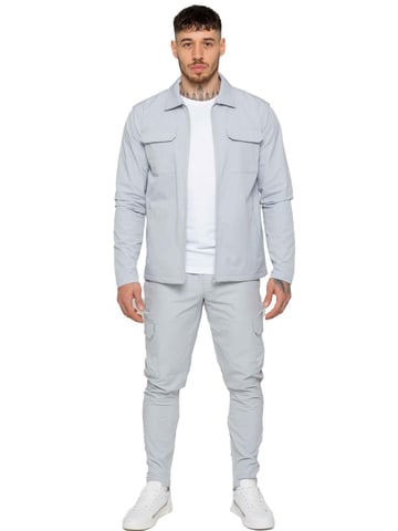 Enzo | Cargo Shacket trainingspak voor heren