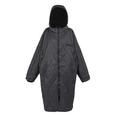 Regatta Unisex Adult Quilted Changing Robe (Dark Grey)