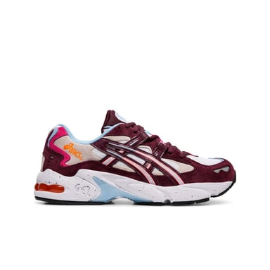 Asics Gel-Kayano 5 OG Womens White/Burugndy Trainers