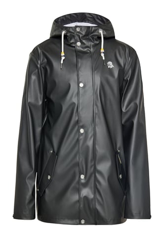 Schmuddelwedda rain jacket Men black