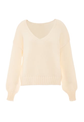 Mymo Pullover women off-white