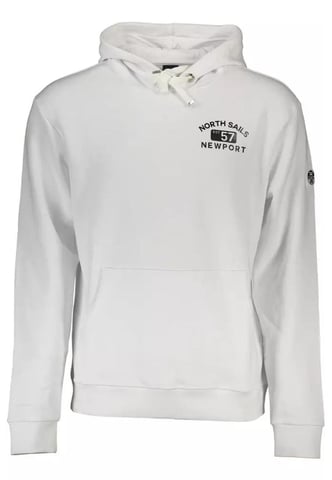 North Sails Men's White Cotton Sweater