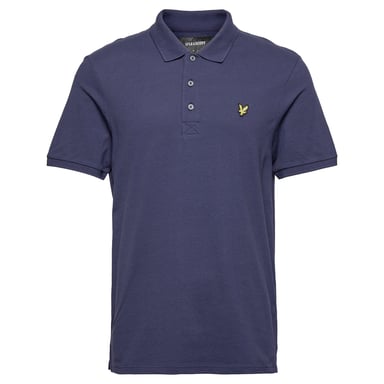 Lyle & Scott Plain Polo Shirt in Navy