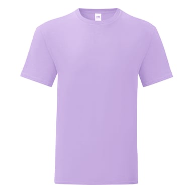 Fruit Of The Loom Mens Iconic T-Shirt (Soft Lavender)