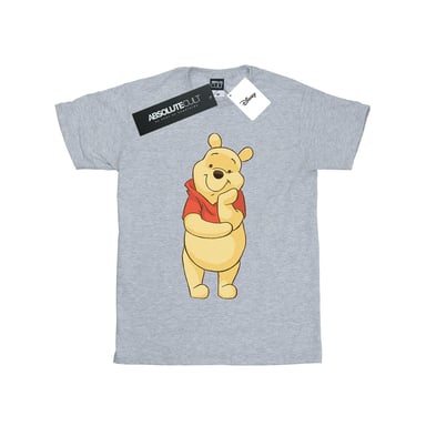 Disney Boys Winnie The Pooh Cute T-Shirt (Sports Grey)