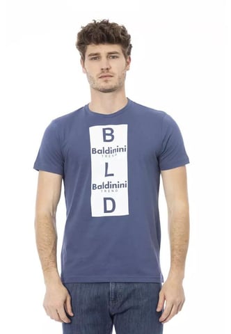 Baldinini Trend Men's Blue Cotton T-Shirt