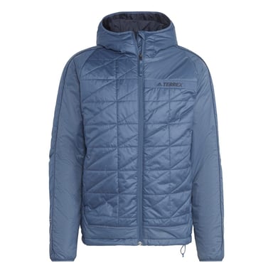 Men's adidas Terrex Multi Insulated Hooded Jacket in Blue