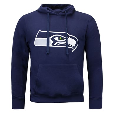 Fanatics Seattle Seahawks Mens Navy Hoodie