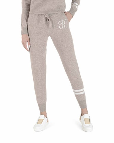 Crown Of Edinburgh Kasjmier Trainingsbroek Morningside Camel K