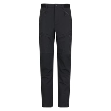 Mountain Warehouse Mens Jungle Trekking Trousers (Black)