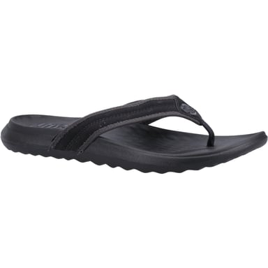 HEYDUDE Myers Flip Sport Mode Polyester Svarta sandaler för män