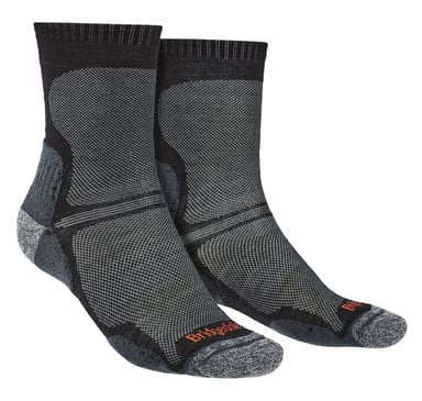 Bridgedale - Heren Wandelsokken Ultralight Merinowol - Zwart