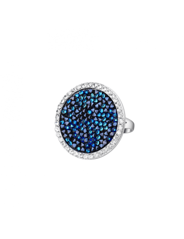 Océan Ring - Silver and Blue