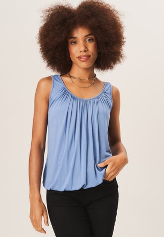 Rouse Neck Oversized Sleeveless Top