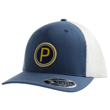 Puma P110 The Players Patch Snapback Flex Fit Blå Vit Unisex keps 023046 01