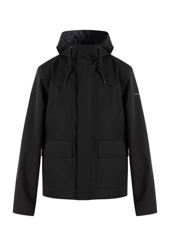 Dreimaster rain jacket Men black
