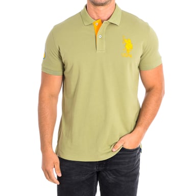 KORYCBAD Short Sleeve Polo with contrasting lapel collar 64779 man