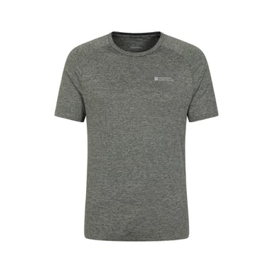 Mountain Warehouse Mens Agra Striped IsoCool T-Shirt (Dark Khaki)