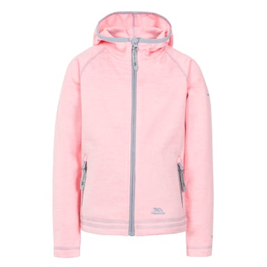 Trespass Girls Goodness Airtrap Fleece Hoodie (Candyfloss)