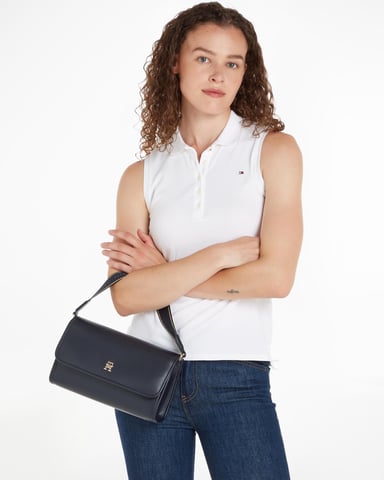 Tommy Hilfiger TH Monotype Womens Shoulder Bag