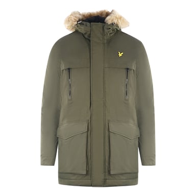 Lyle & Scott Winter Weight Microfleece Green Jacket