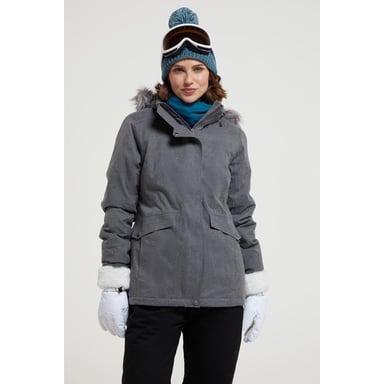 Mountain Warehouse Womens/Ladies Snow II Waterproof Ski Jacket (Grey)