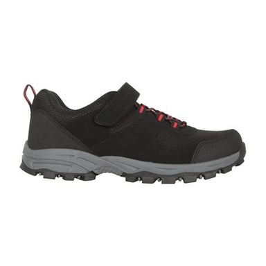 Mountain Warehouse Childrens/Kids Mcleod Outdoor Walking Shoes (Black)