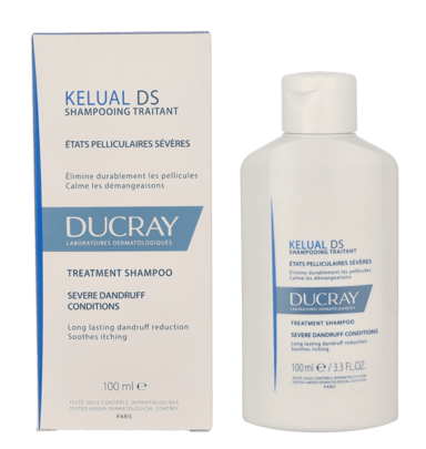 Ducray Kelual DS Anti-Dandruff Treatment Shampoo 100ml