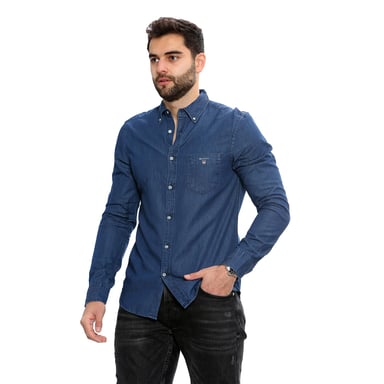 Gant Mens Regular Fit Shirt | The Indigo Shirt