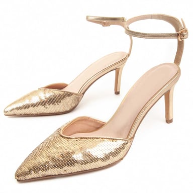 Montevita Heel Schoen Festshoe2 In Goud