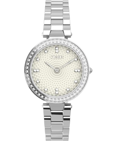 Timex Trend Dames Horloge Zilverkleurig TW2V45000