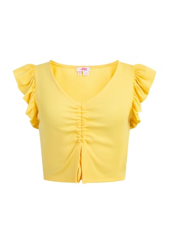 Mymo Top women light yellow