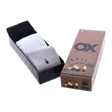 Pack of 6 low socks OX with fresh scents