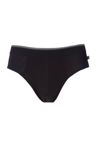 Farah Classic - Comfy Mens Keyhole Briefs - Black