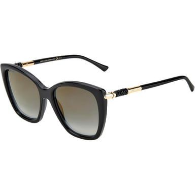 Jimmy Choo Rose 807 FQ Black Sunglasses