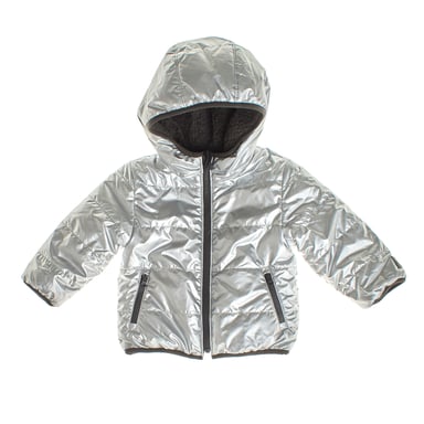 Reversible hooded jacket 776044 unisex children