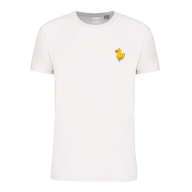 Ballin Est. 2013 Tee SS Backprint Duck Shirt White