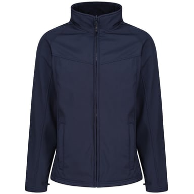 Regatta Uproar Mens Softshell Wind Resistant Fleece Jacket (Navy/Navy)