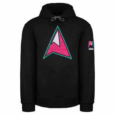 Nike Air Jordan Standard Fit Pullover Lange Mouw Zwart Heren Hoodie CT3490 010