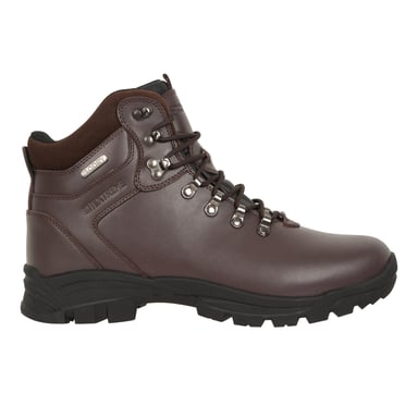 Mountain Warehouse Mens Latitude II Extreme Leather Waterproof Walking Boots (Brown)