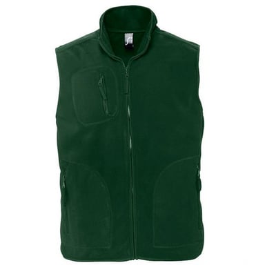 SOLS Unisex Adult Norway Fleece Gilet (Fir Green)
