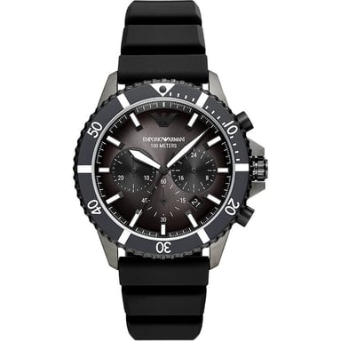 Emporio Armani Diver Men's Black Watch AR11515