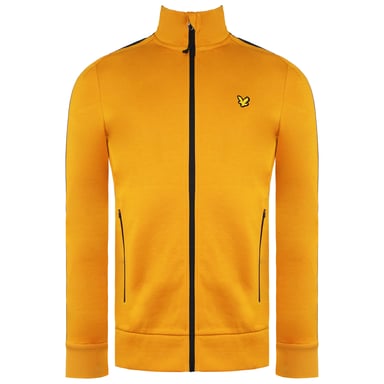 Lyle & Scott Tape Mens Yellow Track Jacket