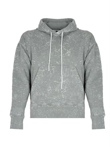 MSGM Sweatshirt Tie-Dye Men's Grey