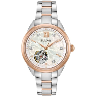 Bulova Nieuwe Automatische Dames Multikolor Horloge 98P170