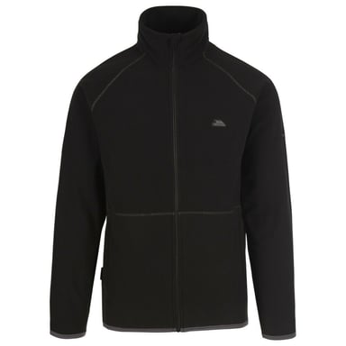 Trespass Mens Faxfleet Fleece Jacket (Black)