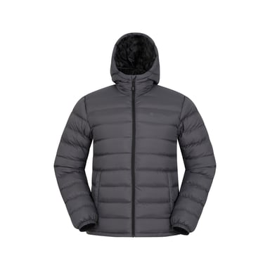 Mountain Warehouse Mens Seasons II Camo Padded Jacket (Medium Grey)